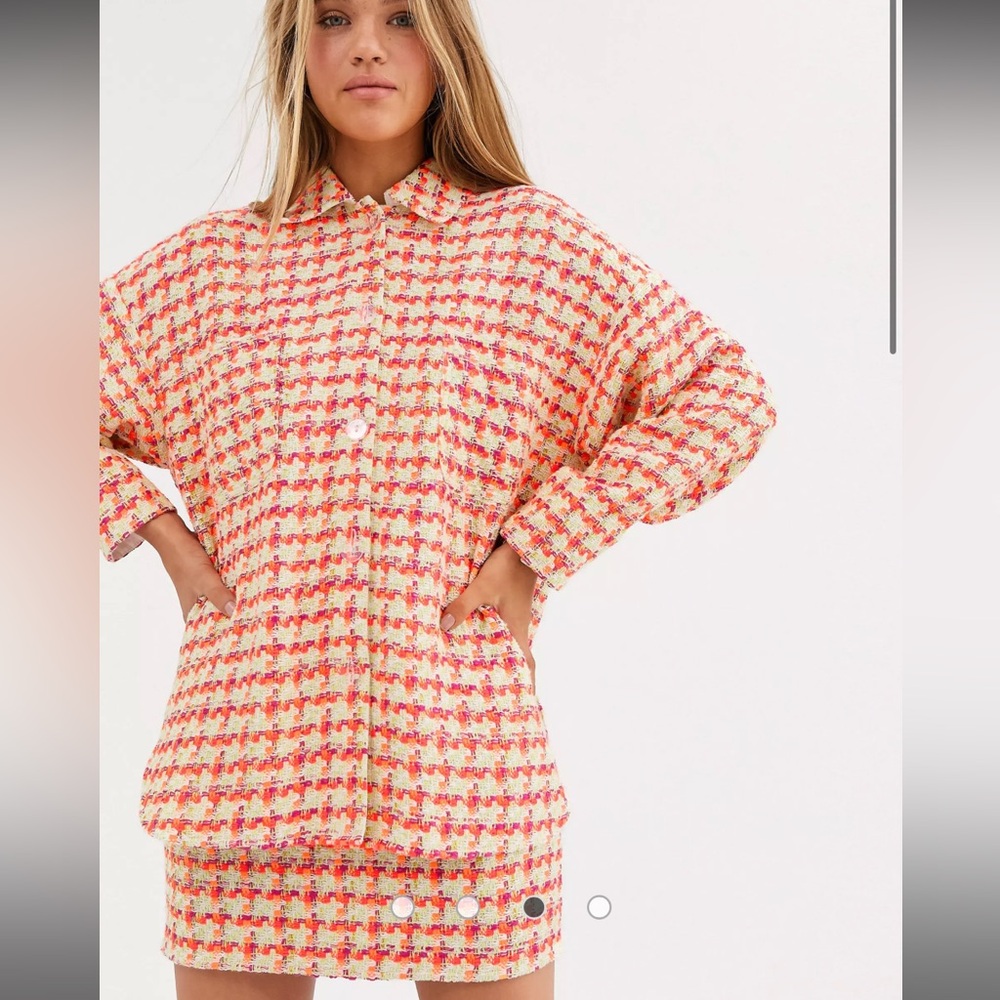 ASOS tweed set